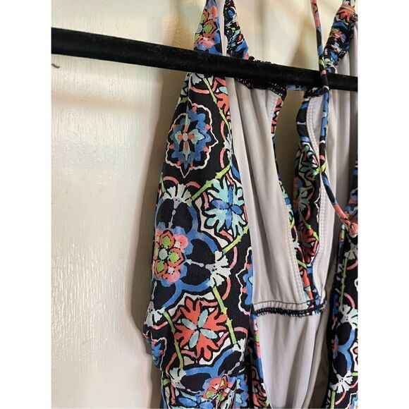 La Blanca High Neck Keyhole One Piece swimsuit size M - Picture 12 of 13